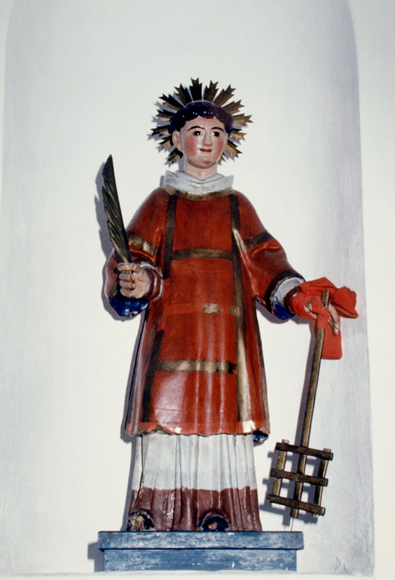 San Lorenzo (statua) - bottega sarda (sec. XVII)