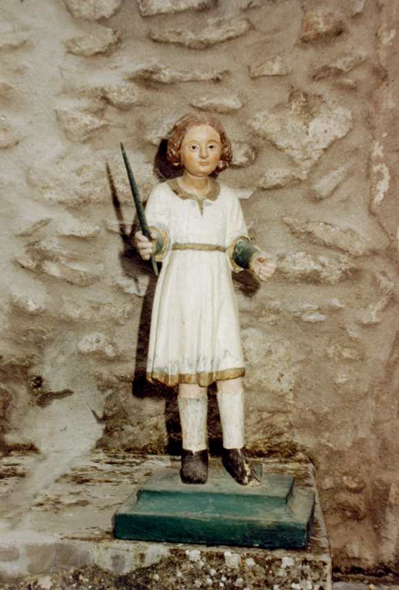 San Quirico (statua) - bottega sarda (sec. XVII)
