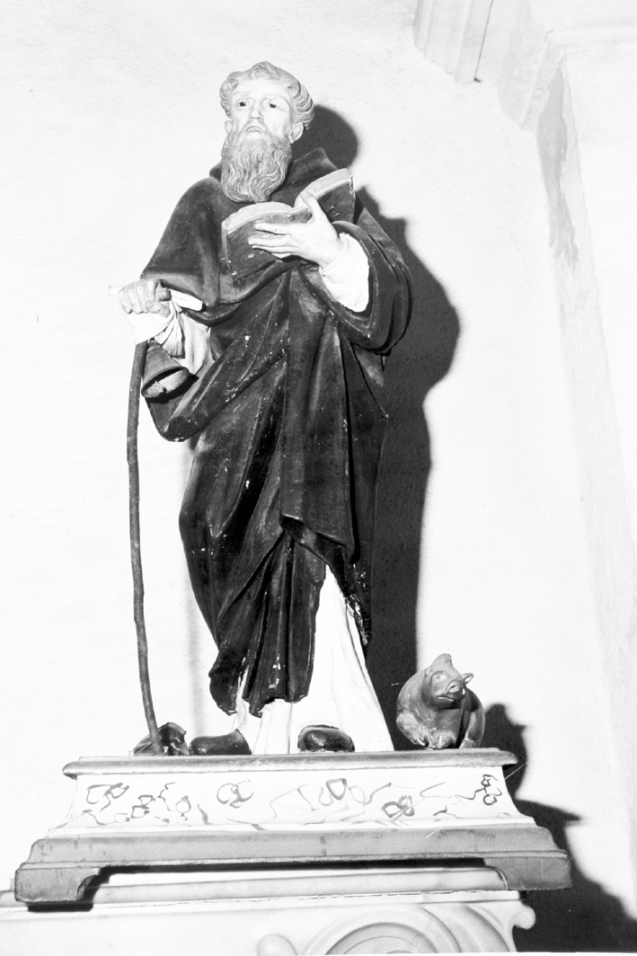 Sant'Antonio Abate (scultura) - bottega sarda (seconda metà sec. XVIII)