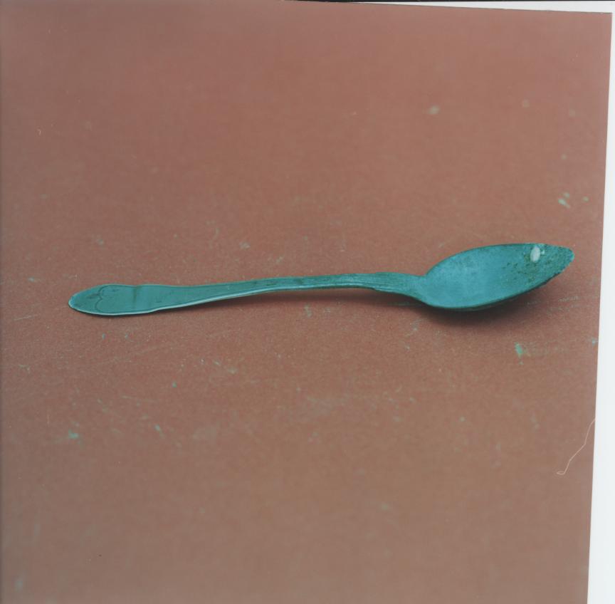 cucchiaio per incenso - bottega ligure (sec. XIX)
