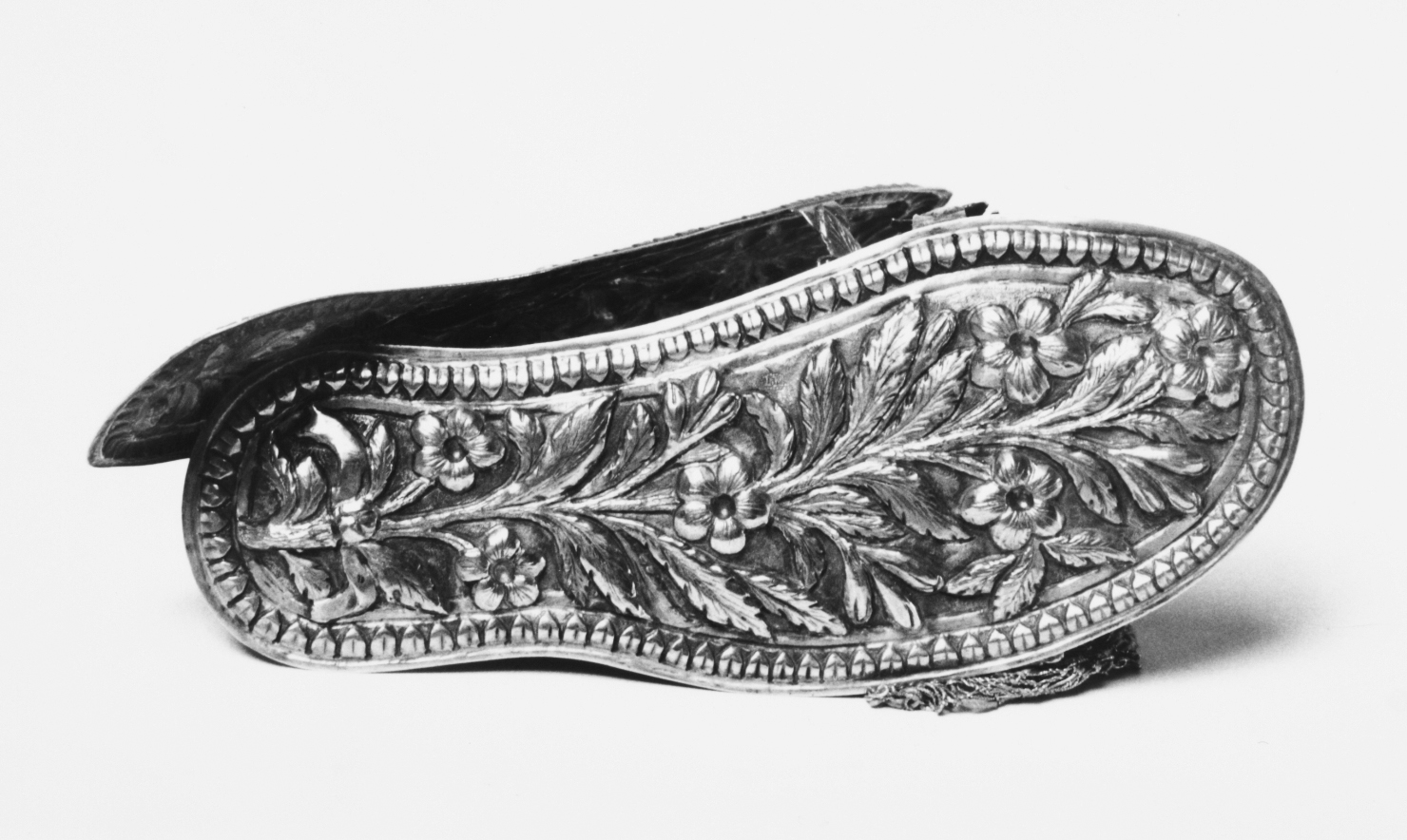 sandalo di statua, paio - bottega cagliaritana (prima metà sec. XIX)
