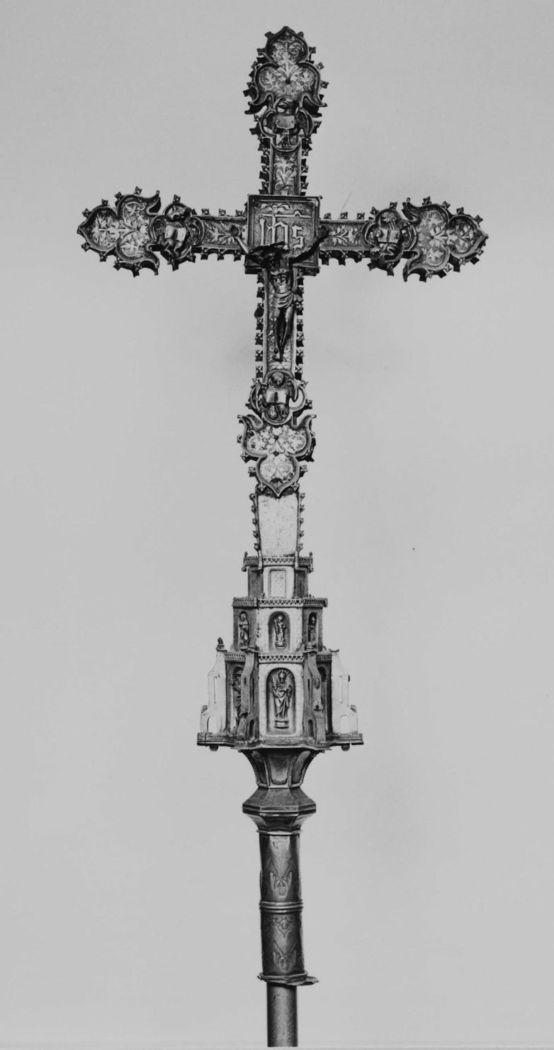 croce processionale - bottega cagliaritana (fine sec. XVI)