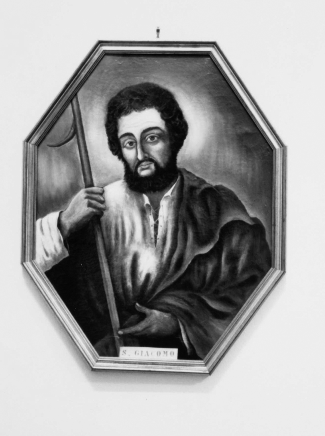 San Giacomo apostolo (dipinto) - ambito sardo (seconda metà sec. XIX)