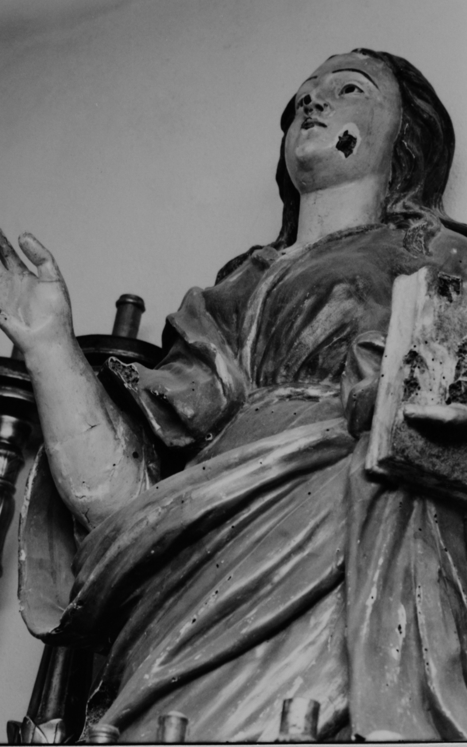 Santa martire (statua) - bottega sarda (seconda metà sec. XVII)