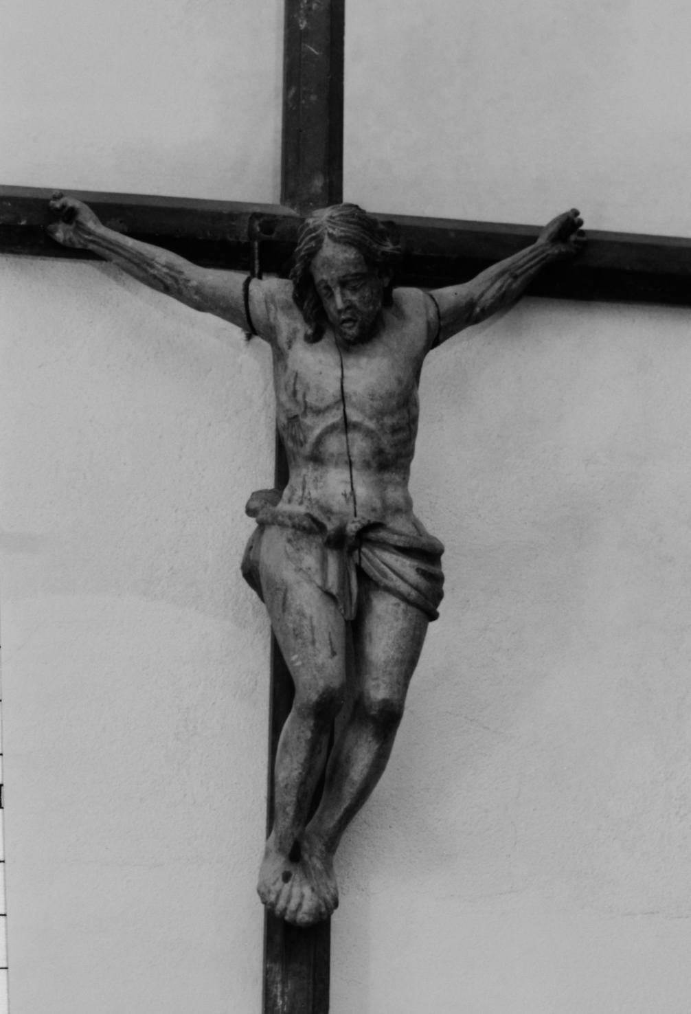 Cristo crocifisso (croce processionale) - bottega sarda (prima metà sec. XIX)