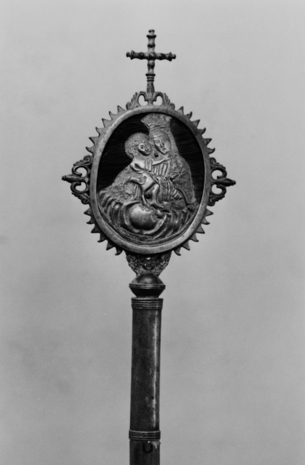 emblema di confraternita, coppia - bottega sarda (terzo quarto sec. XVII)