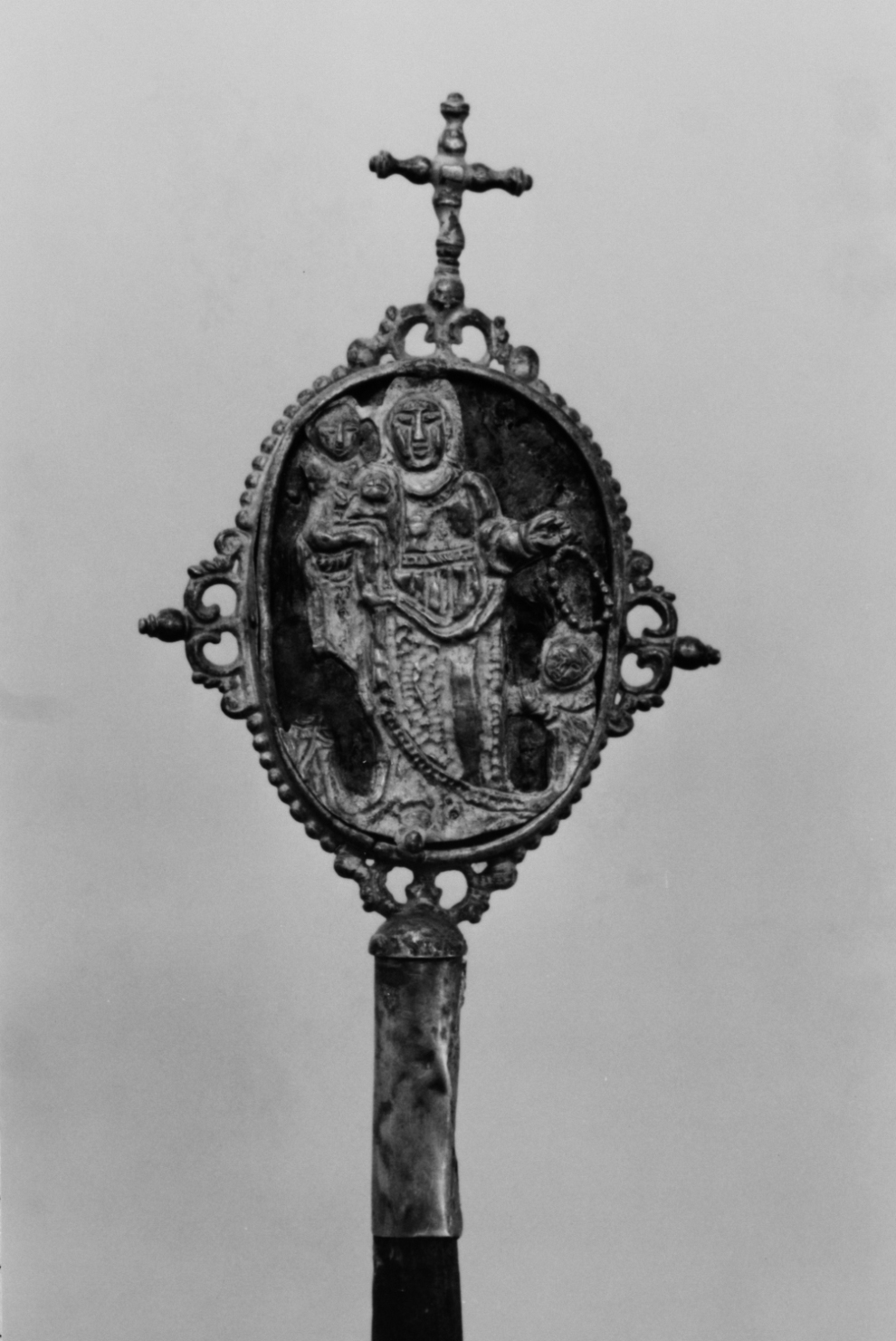 emblema di confraternita, coppia - bottega sarda (seconda metà sec. XVII)