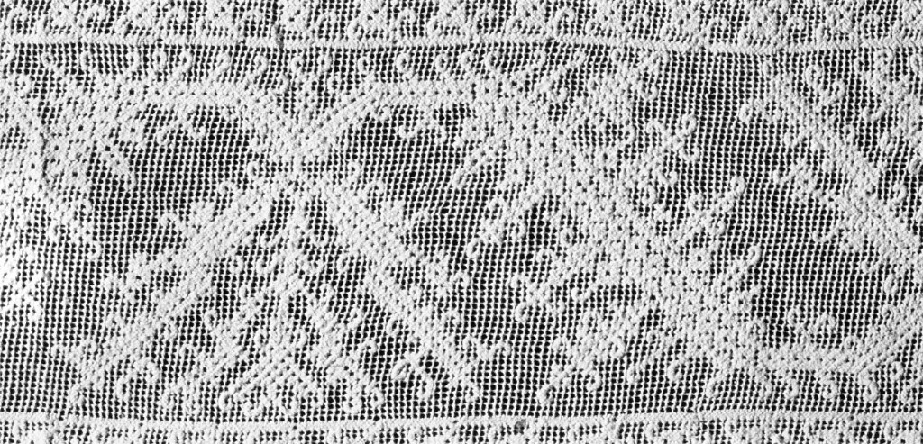 ornamento da letto, tessuto di arredo domestico - manifattura sarda (sec. XIX)
