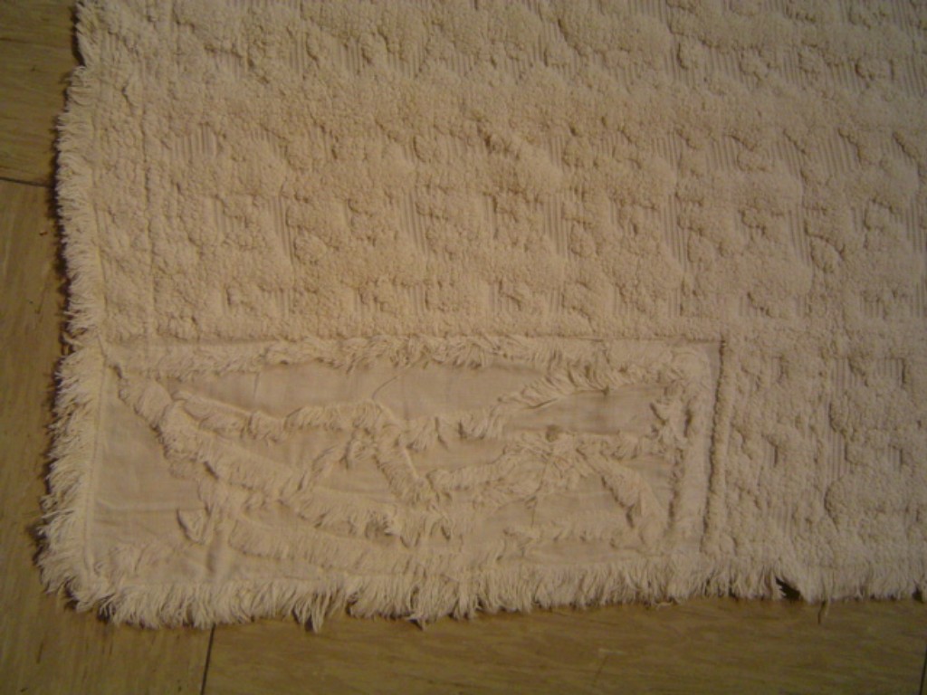 copritavolo, tessuto di arredo domestico - manifattura sarda (sec. XIX)