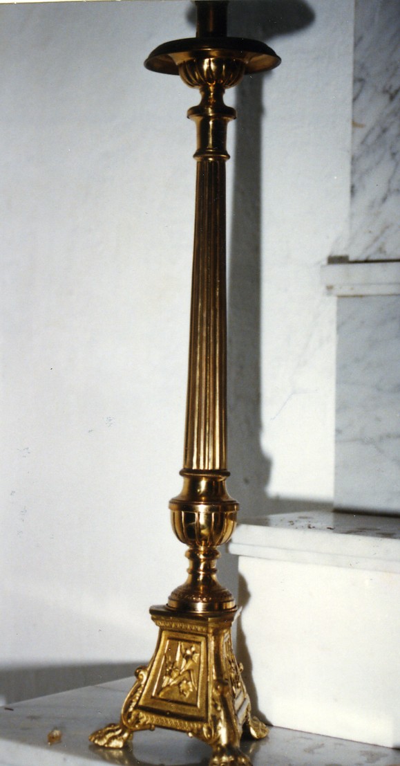 candelabro, serie - ambito italiano (seconda metà sec. XIX)
