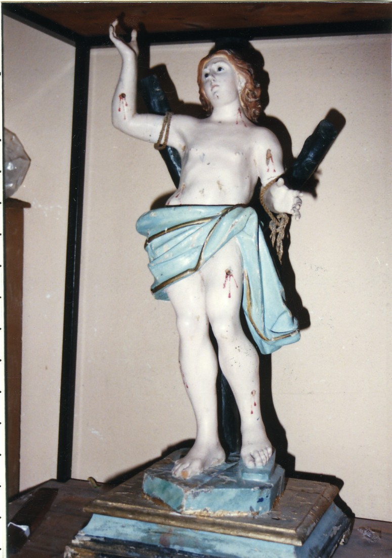 San Sebastiano (scultura) - ambito sardo (sec. XVIII)