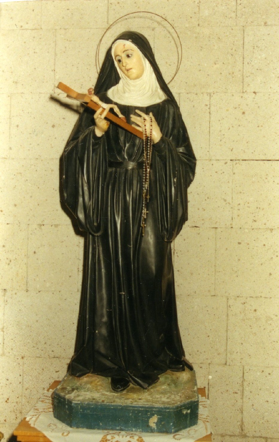 Santa Rita da Cascia (scultura) - ambito italiano (prima metà sec. XX)