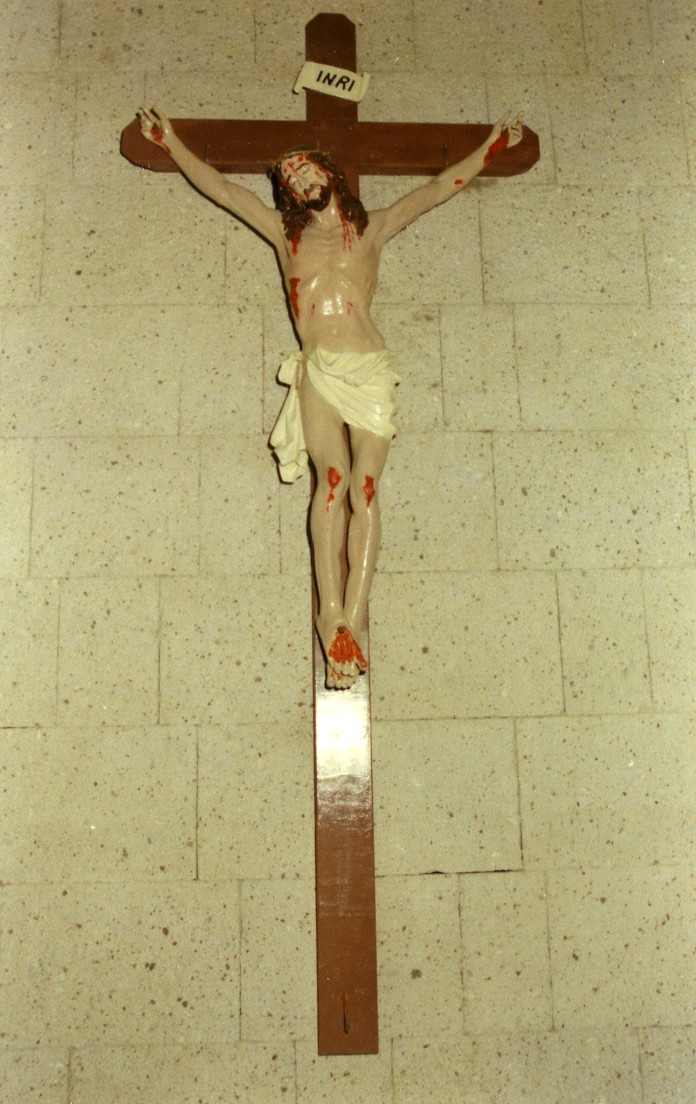 Cristo crocifisso (scultura) - ambito italiano (seconda metà sec. XIX)