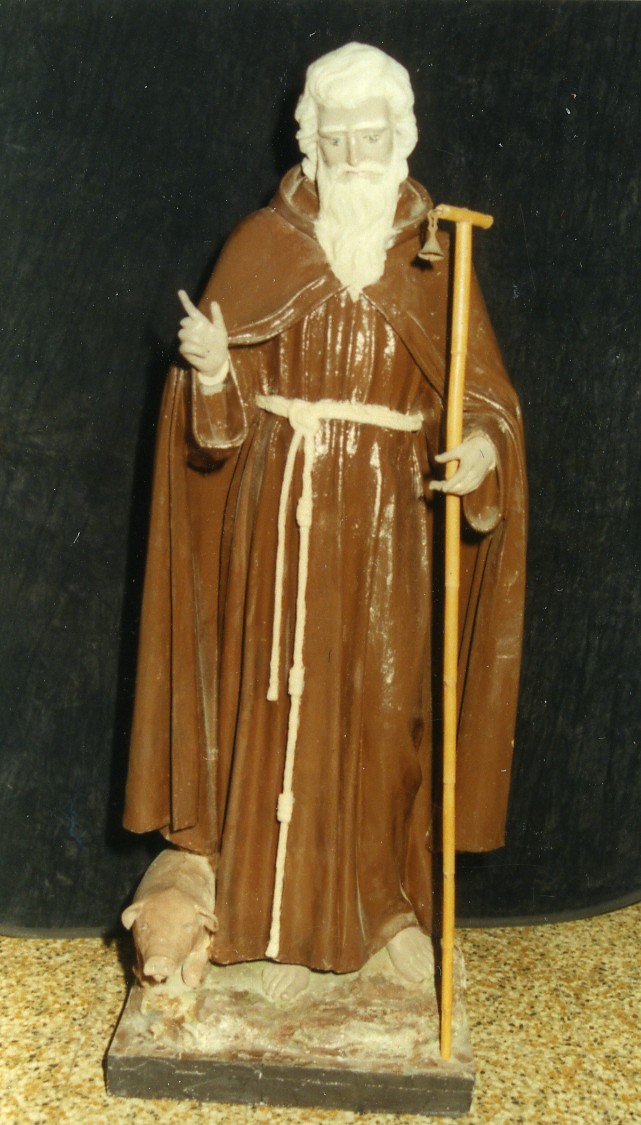 Sant'Antonio Abate (statua) - ambito italiano (prima metà sec. XX)
