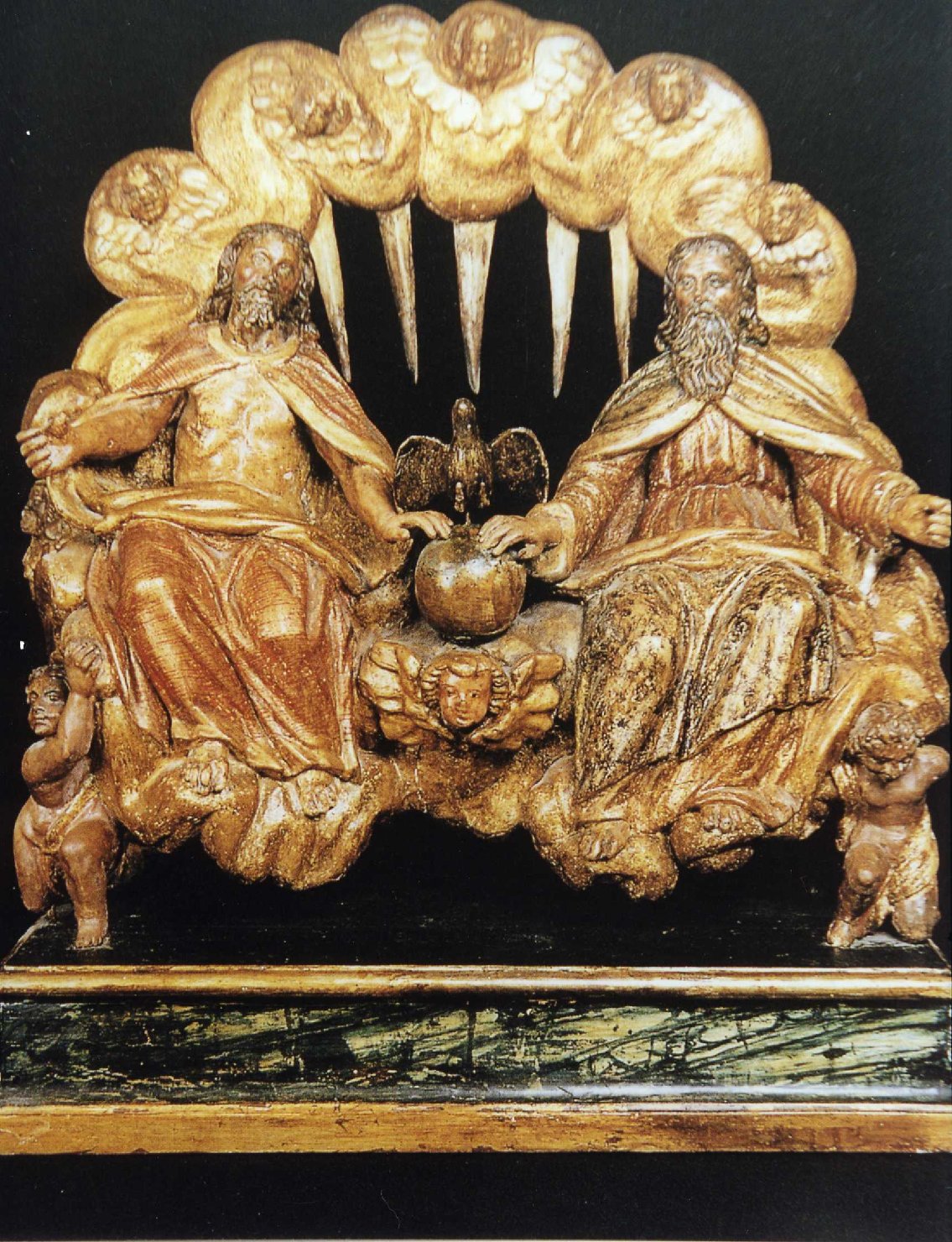 Trinità (scultura) - bottega sarda (metà sec. XVIII)