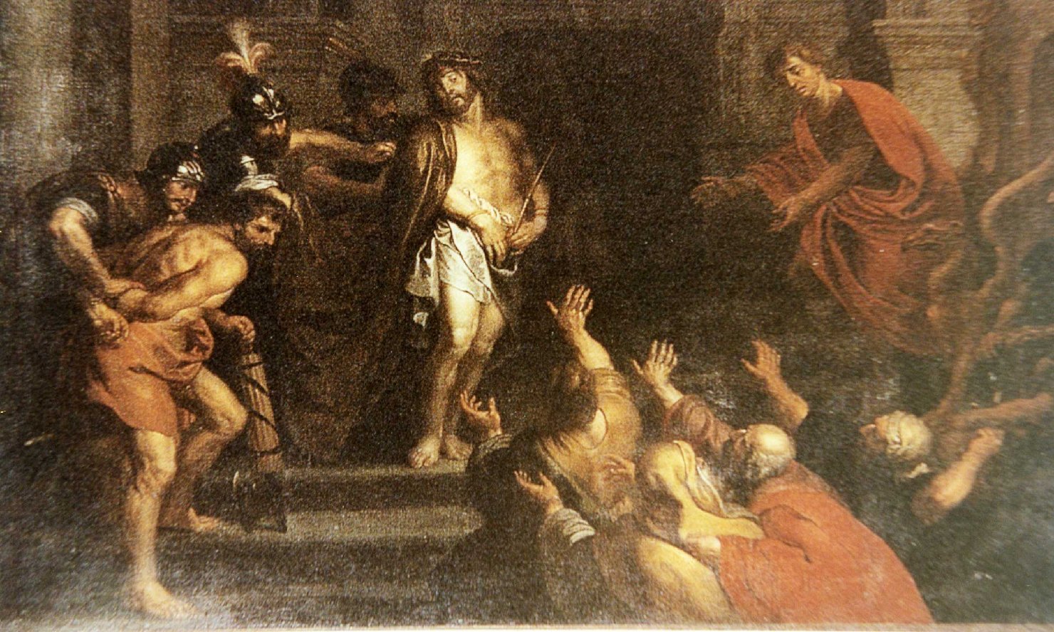 Ecce Homo (dipinto) - bottega ligure (metà sec. XVII)