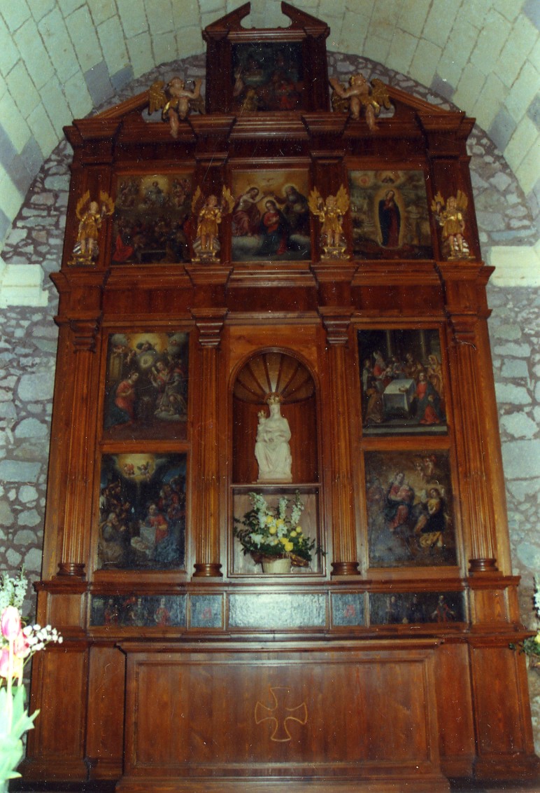 altare maggiore - ambito italiano (seconda metà sec. XX)