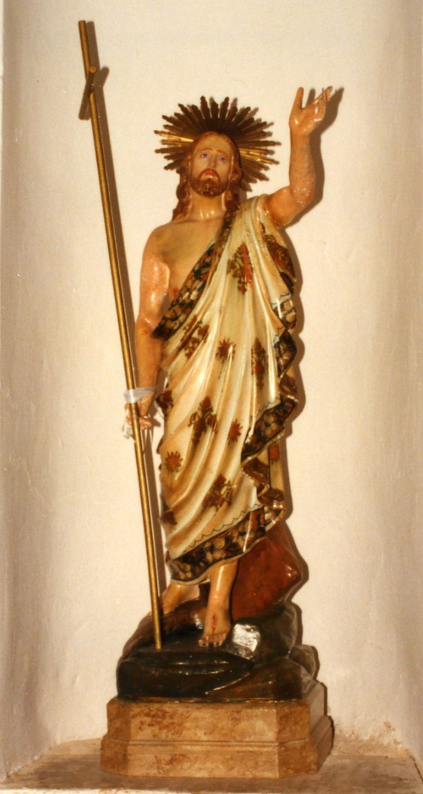 Cristo risorto (scultura) di Raffaelli Luigi (prima metà sec. XX)