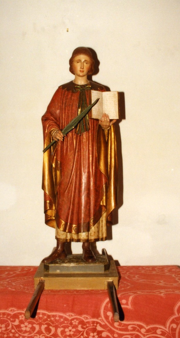 Sant'Antioco (scultura) di Stuflesser Giuseppe (prima metà sec. XX)