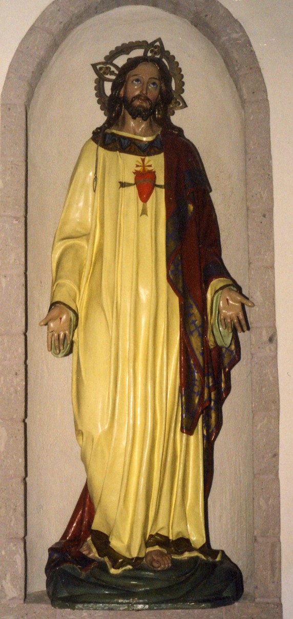 Sacro Cuore di Gesù (statua) di Anzellotti, stabilimento (seconda metà sec. XVI)