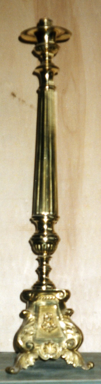candelabro, serie - ambito italiano (seconda metà sec. XIX)