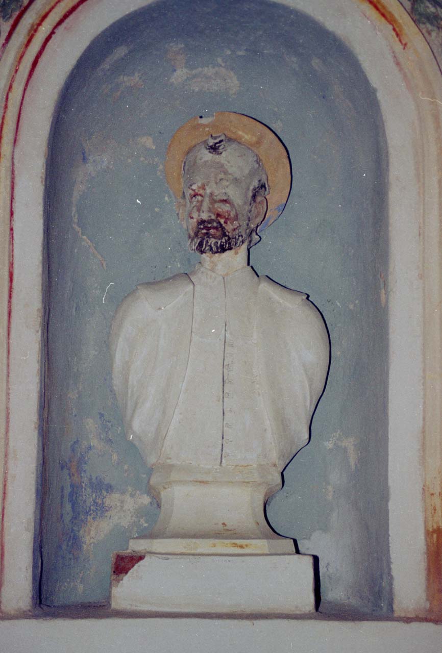 San Filippo Neri (busto) di Corbellini Giovan Battista, Mutoni Ambrogio (inizio sec. XVIII)