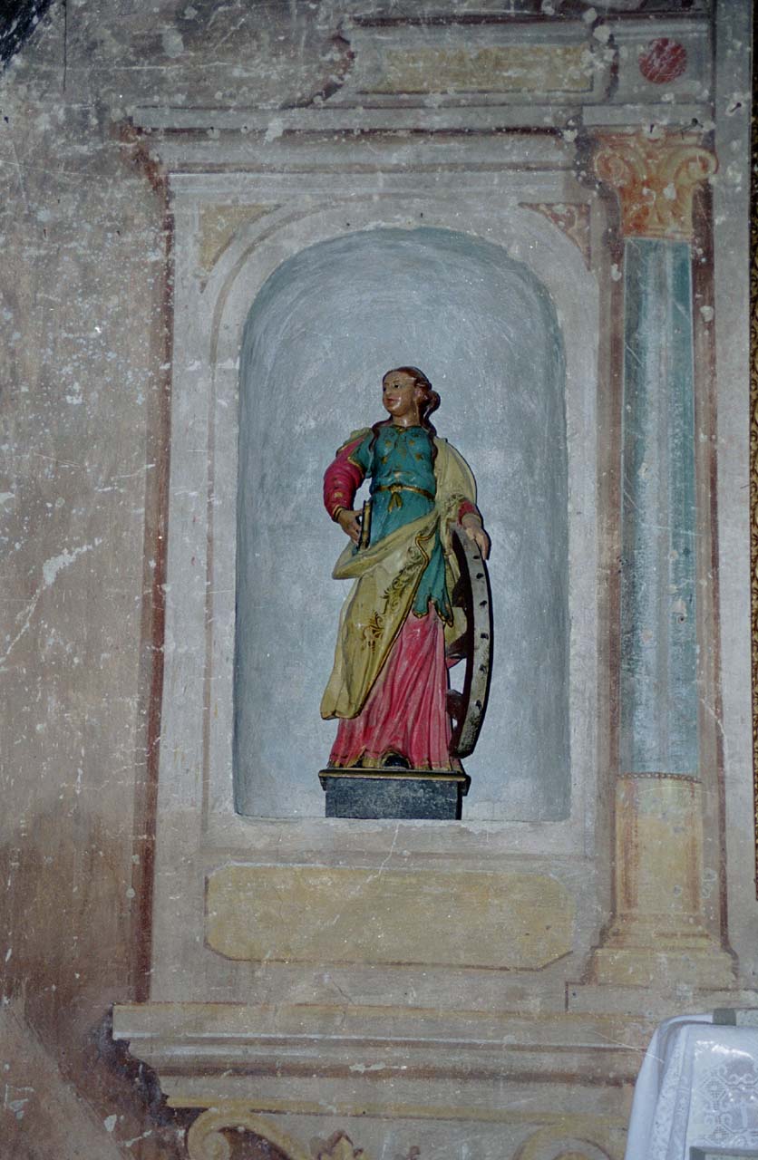 Santa Caterina d'Alessandria (statua) - ambito italiano (prima metà sec. XIX)