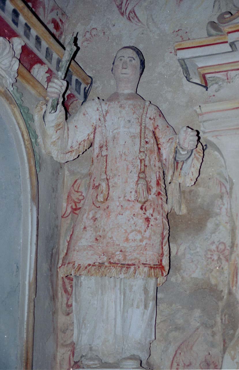 San Lorenzo (statua) di Corbellini Giovan Battista, Mutoni Ambrogio (inizio sec. XVIII)