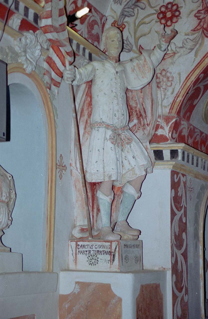 San Gavino (statua) di Corbellini Giovan Battista, Mutoni Ambrogio (inizio sec. XVIII)