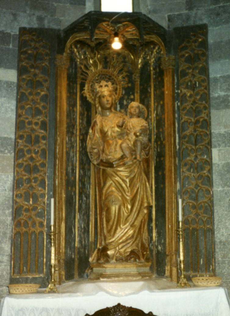 Nostra Signora del Regno, Madonna con Bambino (scultura) - ambito sardo (inizio sec. XVI)