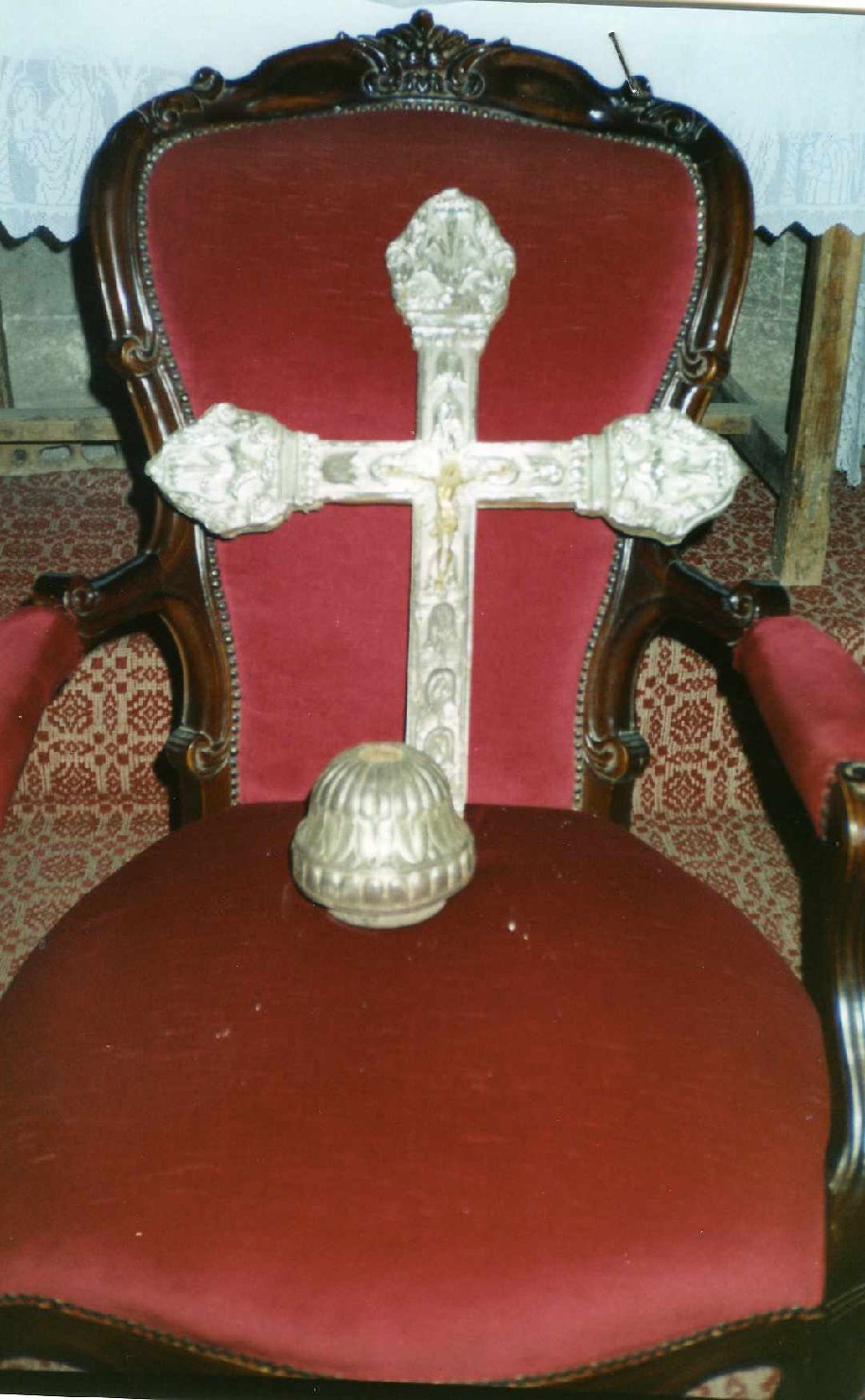 croce processionale - bottega italiana (sec. XIX)