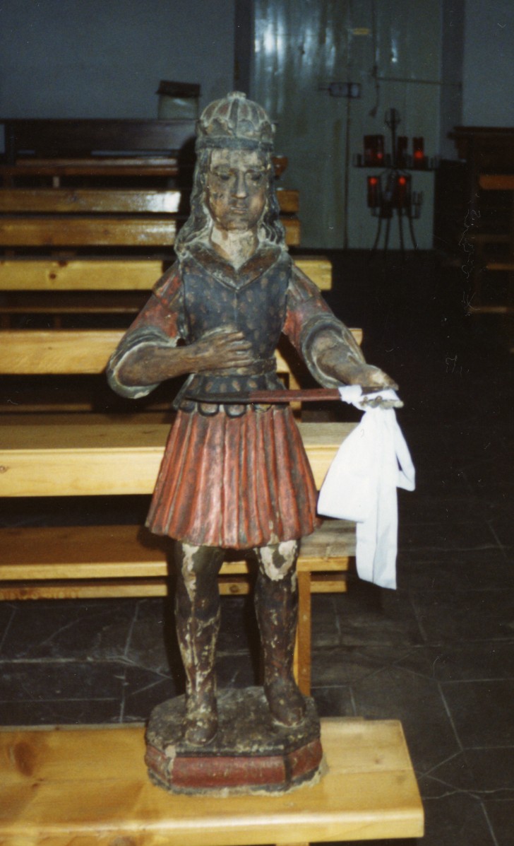 Santo (scultura) - bottega sarda (sec. XVII)