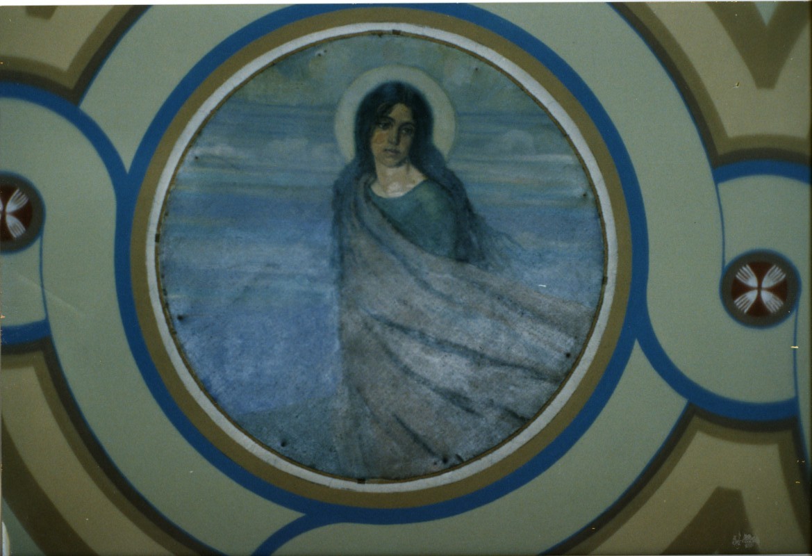 Maria Maddalena diventa Santa (dipinto, ciclo) di Delitala Mario (sec. XX)