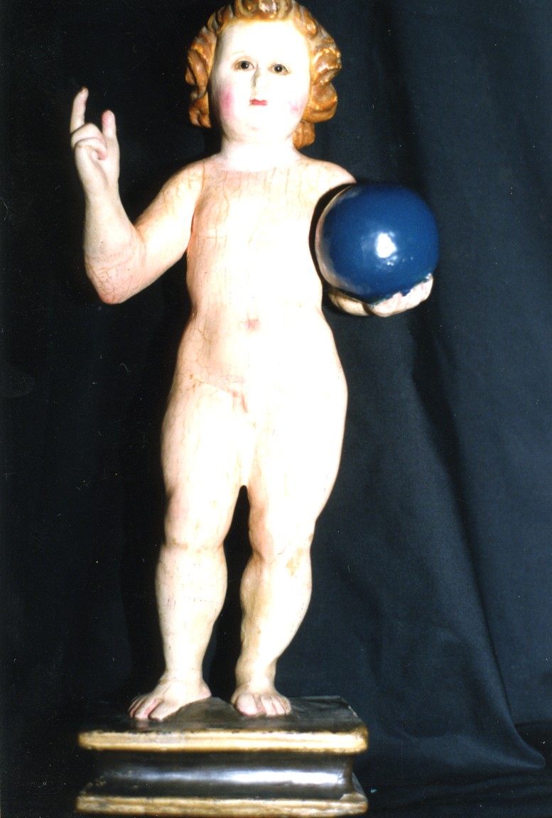 Santu Sarbadoreddu, Gesù Bambino (statua) - bottega sarda (secc. XVIII/ XIX)