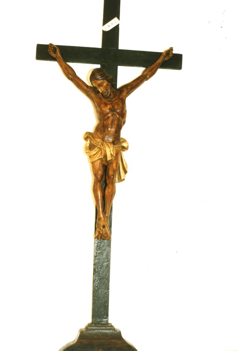 Cristo crocifisso (scultura) - bottega sarda (sec. XIX)