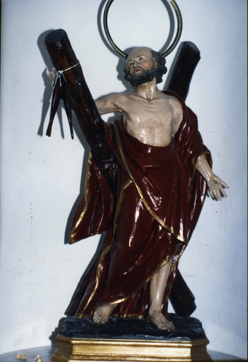 Sant'Andrea apostolo (statua) - bottega napoletana (sec. XVIII)