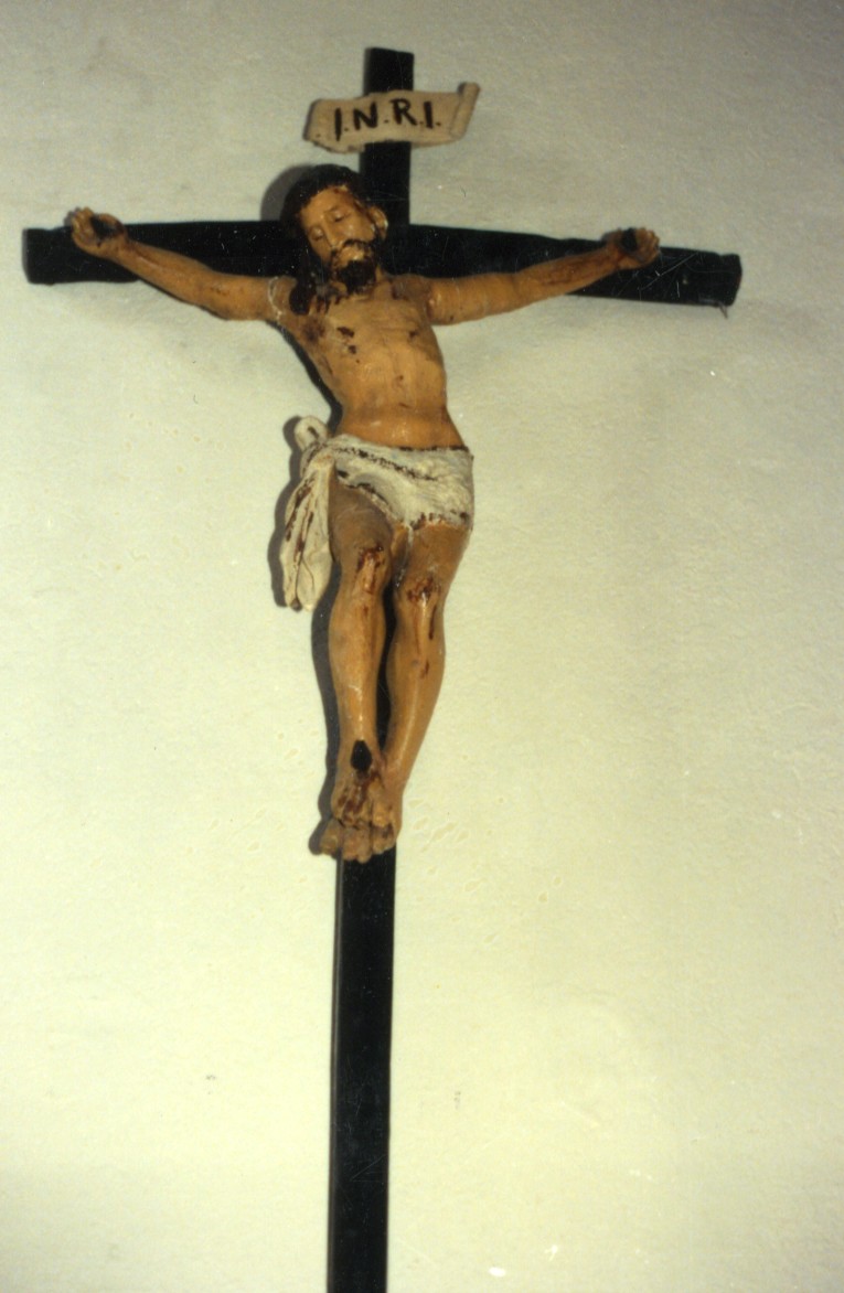 Cristo crocifisso (statua) - bottega sarda (sec. XVIII)