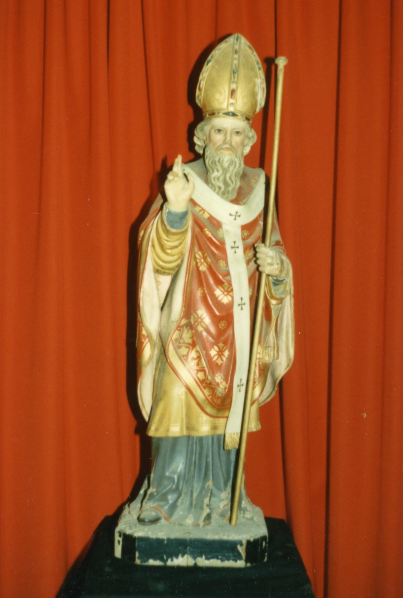 San Nicola di Bari (statua) - bottega napoletana (inizio sec. XIX)