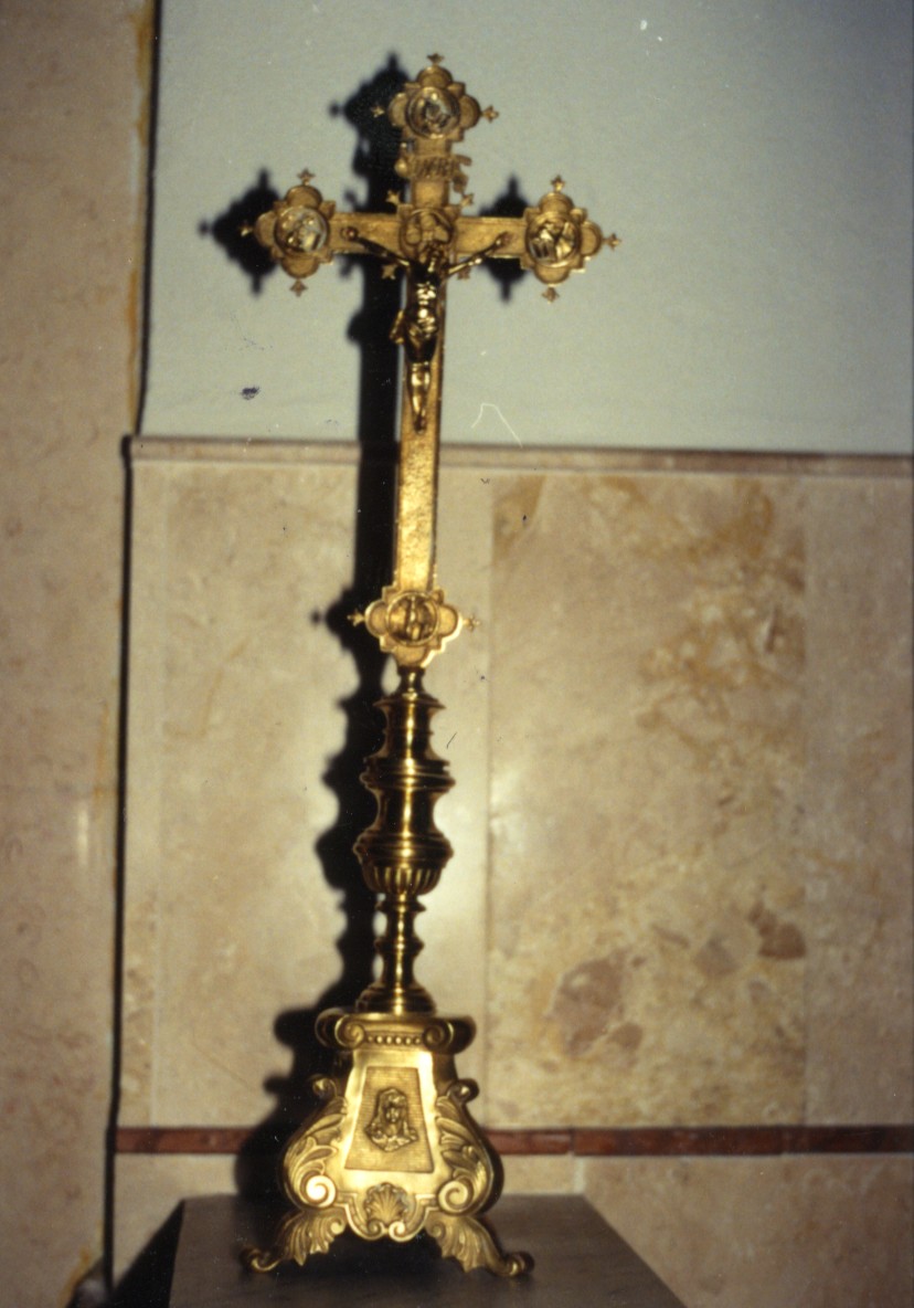 croce d'altare - produzione italiana (fine/inizio secc. XIX/ XX)