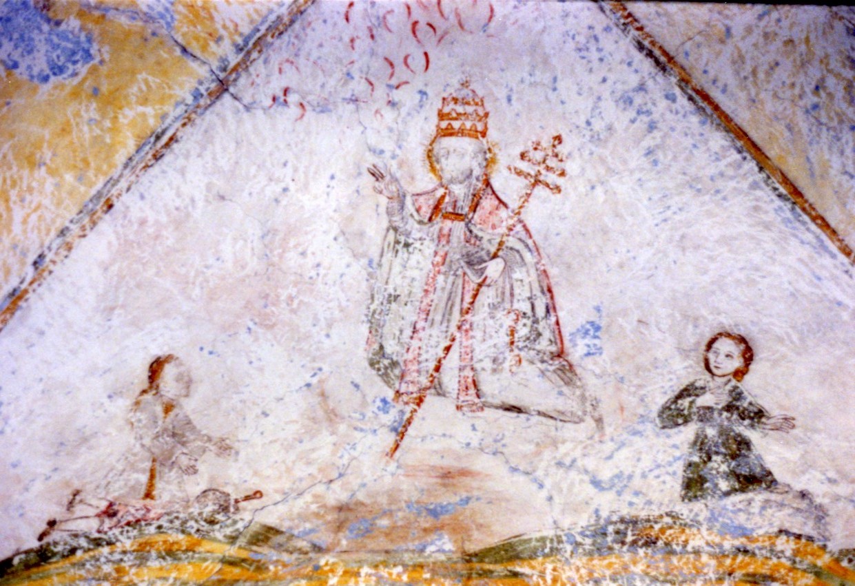 Santo papa (dipinto, ciclo) - bottega sarda (sec. XVIII)