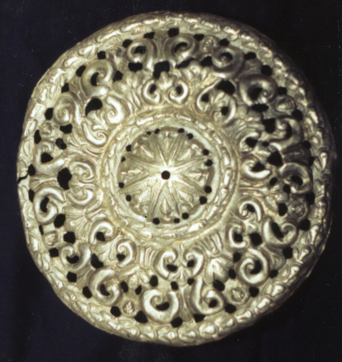 aureola di statua - bottega sarda (sec. XVIII)