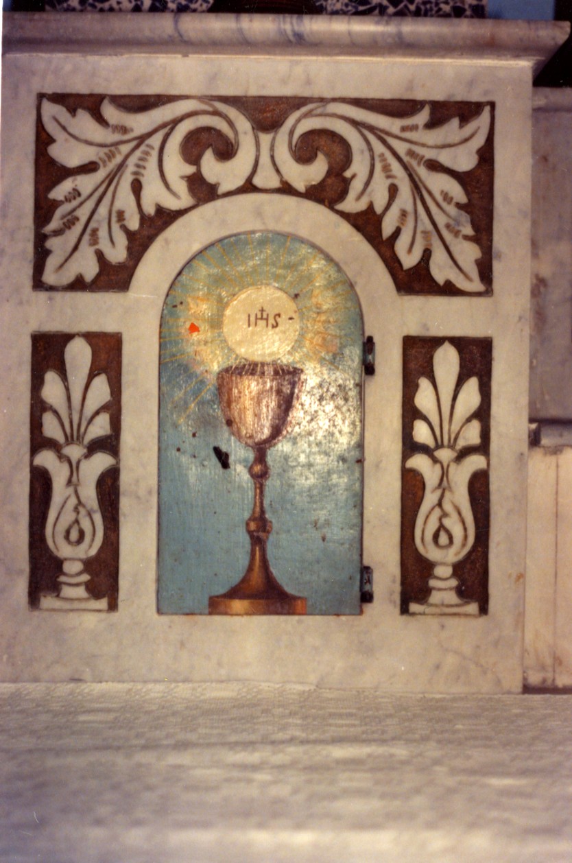 tabernacolo - bottega sarda (fine sec. XIX)