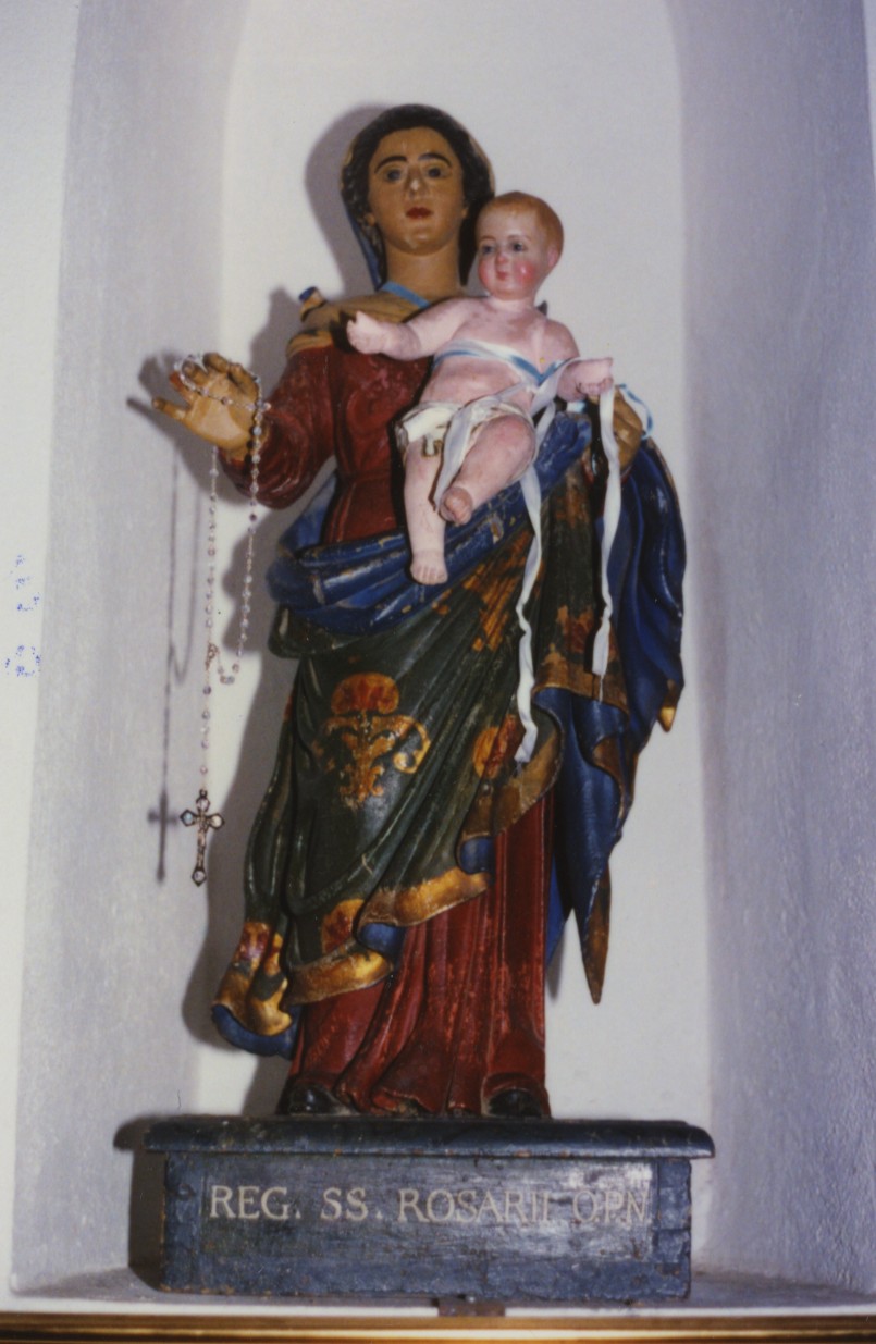 Madonna con Bambino (statua) - bottega spagnola (sec. XVII)