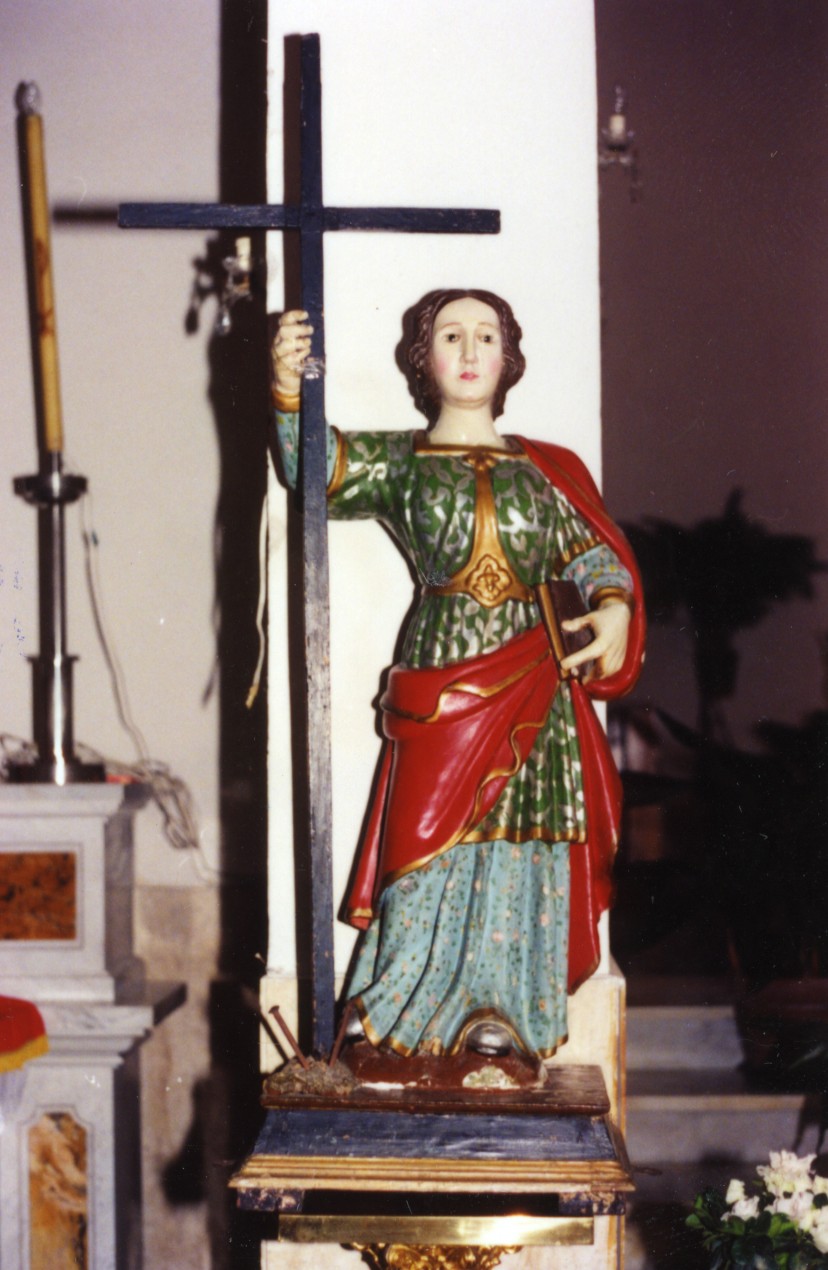 Sant'Elena Imperatrice (statua) - bottega sarda (fine/inizio secc. XVII/ XVIII)