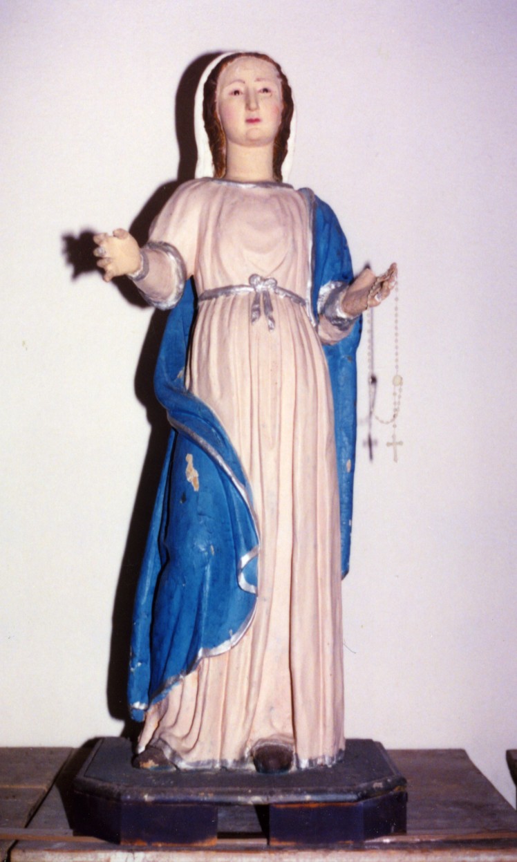 Madonna (statua) - bottega sarda (fine/inizio secc. XVII/ XVIII)