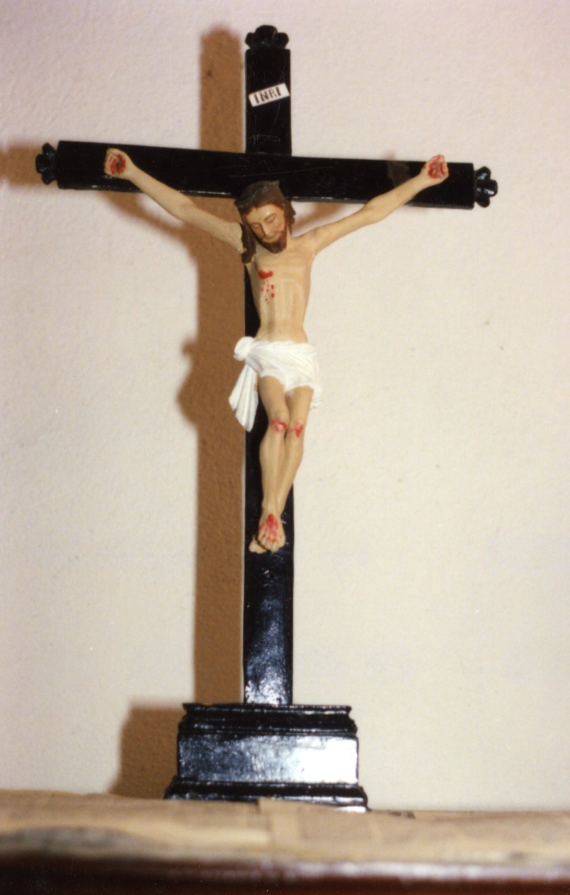 Cristo crocifisso (statua) - bottega sarda (fine/inizio secc. XVII/ XVIII)