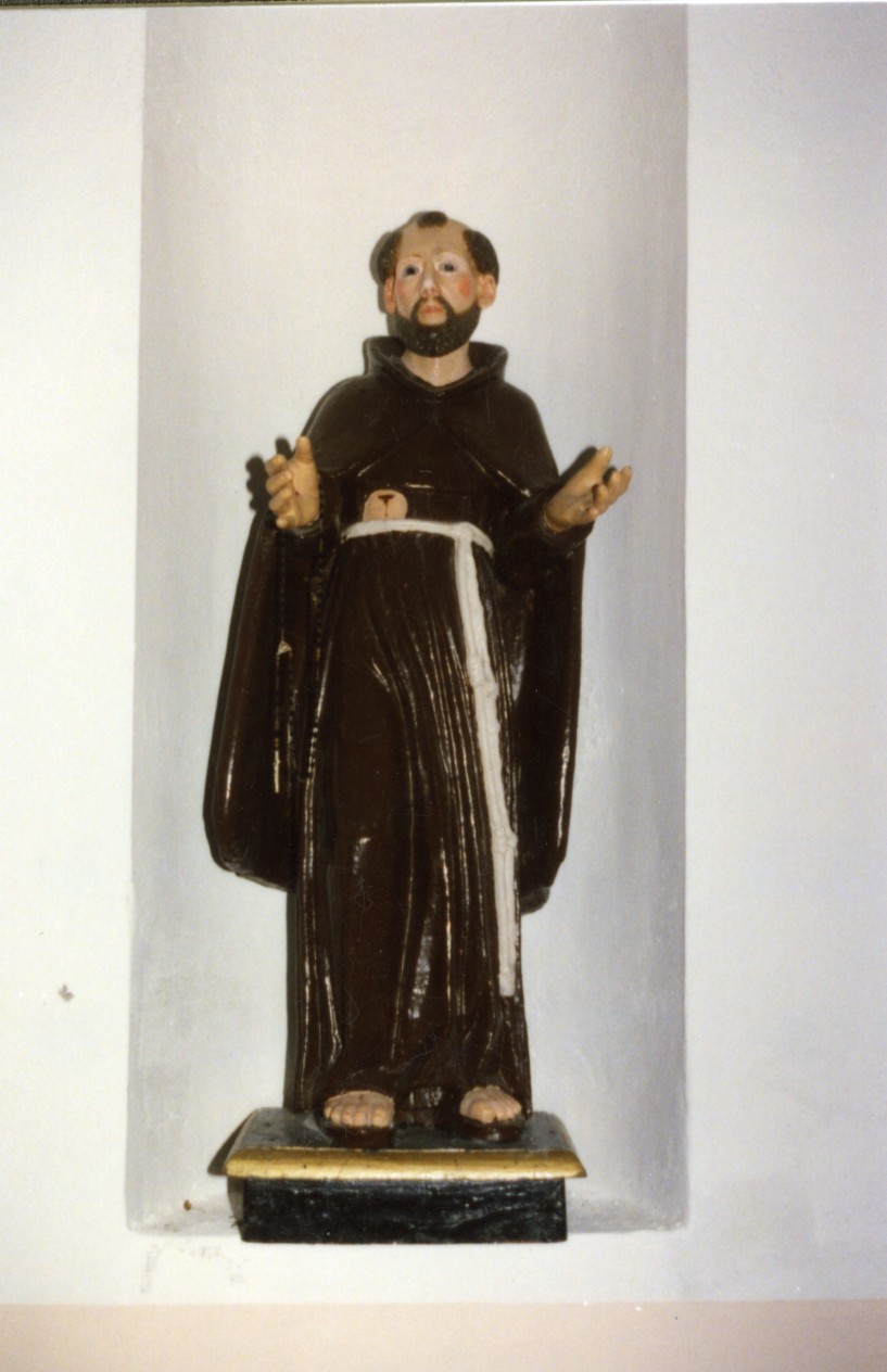 San Francesco d'Assisi (statua) - bottega sarda (sec. XVIII)