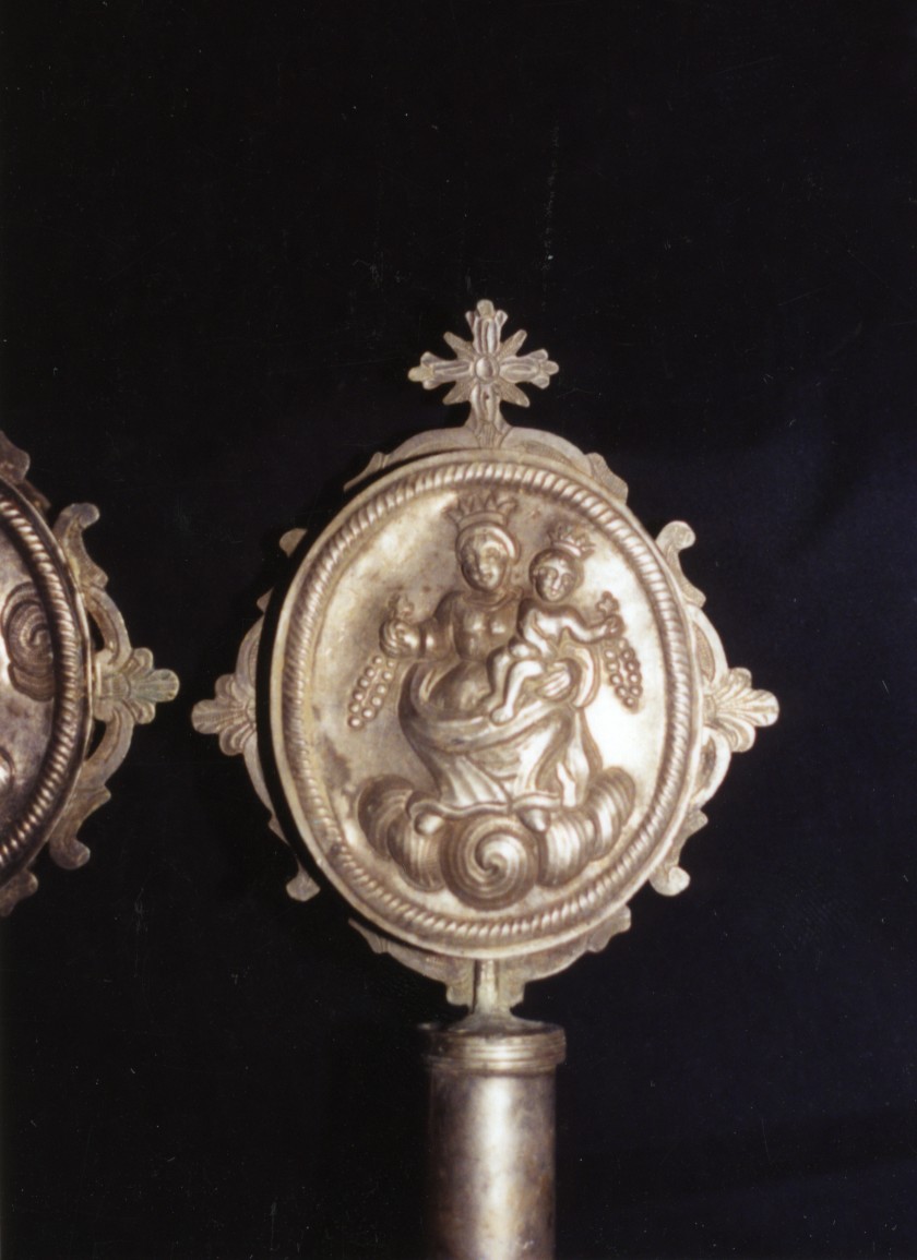 emblema di confraternita, serie - bottega cagliaritana (secc. XVIII/ XIX)