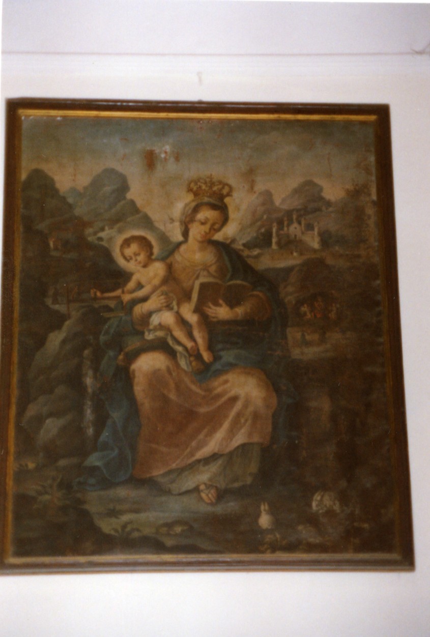 Madonna di Monserrato, Madonna con Bambino (dipinto) - bottega sarda (ultimo quarto sec. XVIII)