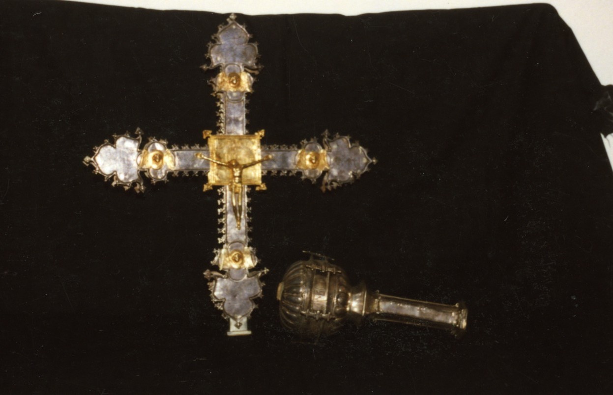 croce processionale - bottega sarda (sec. XVII)